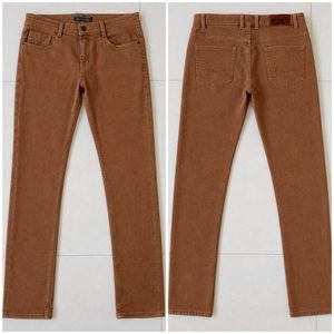 Men's Brown Casual Jeans