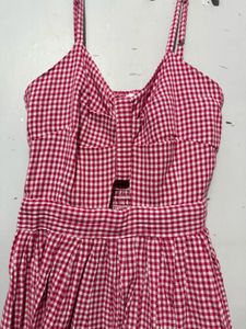 Pink Gingham Sundress