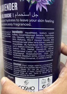 Imported COSMO French Lavender Shower Gel