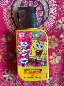 KT Kids Spongebob Shampoo Strawberry & Hibiscus