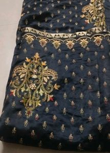 Elegant Embroidered Saree
