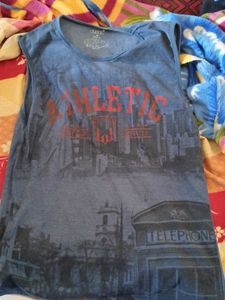 Athletic Graphic Tank Top