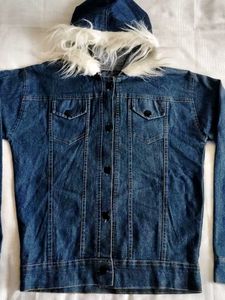 🤍Hooded Denim Jacket 🧥