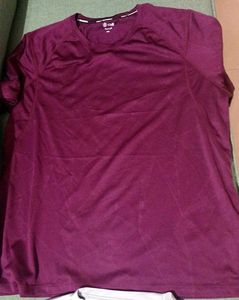 Comfortable Burgundy T-Shirt-2 set