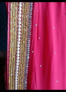 Full heavy work saree