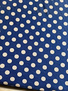Blue &amp; White Polka Dot Bed Sheet Set