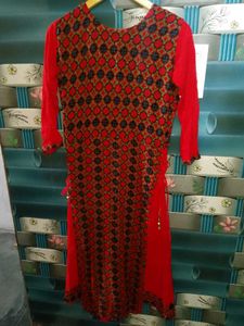 Elegant Red kurti for women