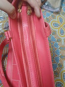 Chic Coral Tote Bag