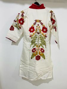 Embroidered Kurta Set with Pants