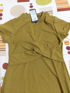 Olive Green Dress New With Tag, Partywear Dress