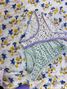 Floral Print Briefs - Pack of 2 not mine