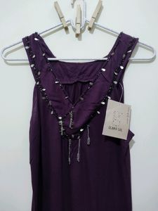 Glam A Gal Purple Dress