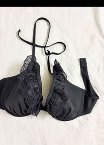 Elegant Black Lace Bra