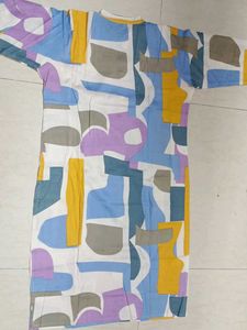 Colorful Abstract Print Kurta