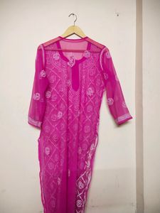 Rose Pink Kurti 🩷