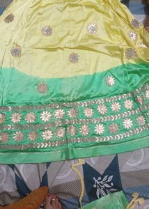 Vibrant lehanga with Embellishmentso