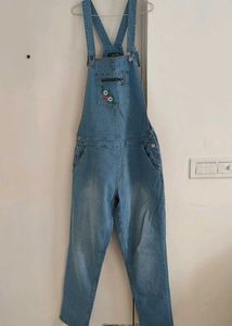 Denim Jumpsuit with free t-shirt