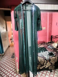 Designer Emerald Green Kurta Set