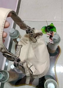 Cute Owl Embellished Shoulder Bag