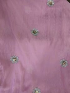Elegant Pink Saree