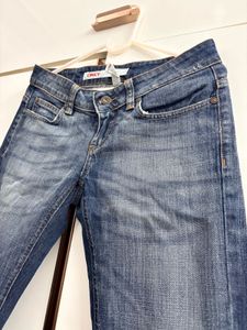 Women's Blue Flared Jeans