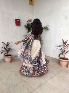 Bohemian Print Lehenga Choli