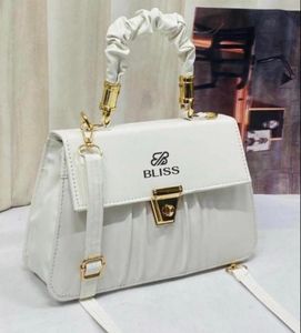 Stylish White Bliss Handbag