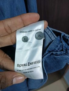 Denim Button-Down Shirt