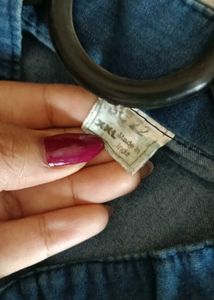 Blue Denim Style Kurti