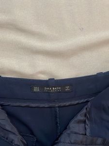 ZARA Navy Blue Shorts