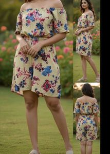 Floral Print Jumpsuit