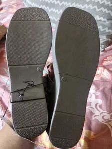 Stylish Grey Flat Sandals