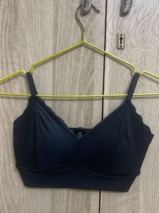 Black Scalloped Bralette