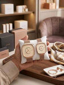 Calvin Klein Square Dial Watch Set