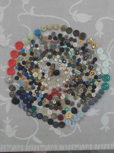 Assorted Vintage Buttons Collection