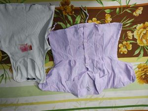 Cute Graphic Tank Top and Shirt set