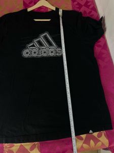 Adidas Black Graphic T-Shirt