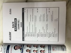 ALLEN JEE Main RACE Solutions Module 03