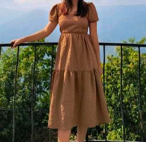 Cute coquette peplum dress