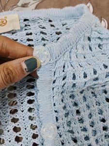 Crochet Knit Cardigan