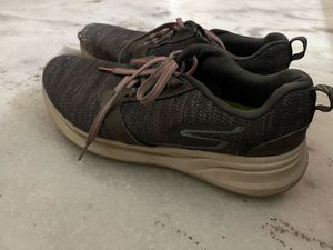 Skechers Women's Grey Athletic Sneakers