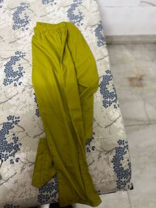 Lime Green Embroidered Salwar Kameez