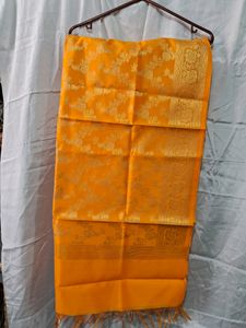 Yellow Banarasi Dupatta