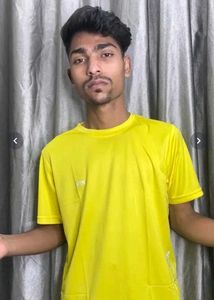 Men's Bright Yellow T-Shirt size-S