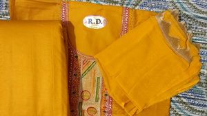 Yellow Cotton Suit