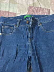 Women's Blue Skinny Fit Jeans