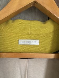 Promod Yellow Blazer Jacket