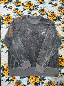Nike Velour Crewneck Sweatshirt