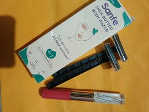 SALE 💰Sanfe SheaButter Body RazorPack+lipstick g
