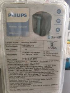 free delivery Philips Waterproof Wireless Speaker
